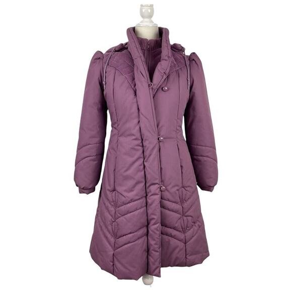 Tailored By Rothschild SZ 14 Girls Lilac Coat Dressy Winter Stylish Joyce Byers